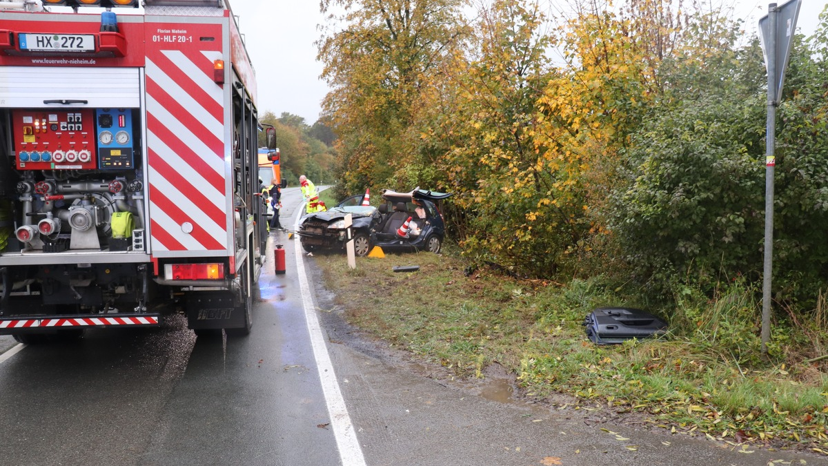 POL-HX: 22-jähriger wird bei Unfall schwer verletzt - Foto: presseportal.de