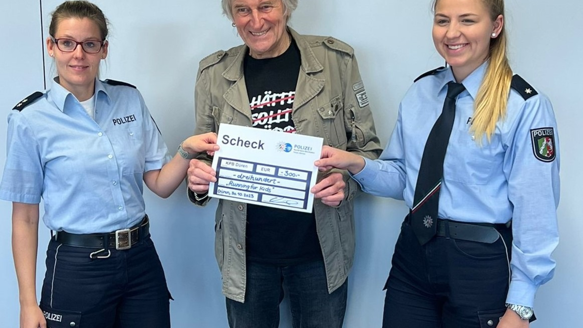 POL-DN: Polizei Düren spendet an Aktion 