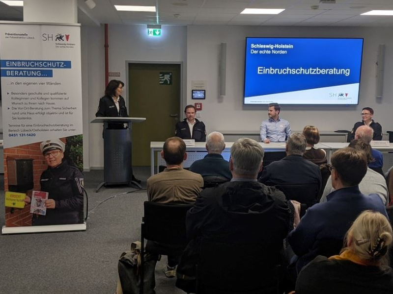 POL-HL: Polizeidirektion Lübeck / Tag des Einbruchschutzes - die Polizei gibt Tipps für ein sicheres Zuhause - Foto: presseportal.de
