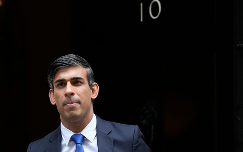 Der britische Premierminister Rishi Sunak hat «gezielte Angriffe» der britischen Luftwaffe auf militärische Einrichtungen der Huthi-Rebellen im Jemen bestätigt. - Foto: Frank Augstein/AP/dpa