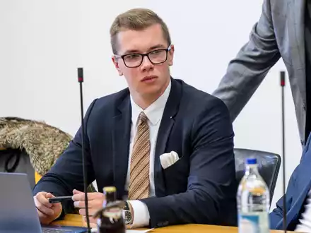 Daniel Halemba ist bayerischer AfD-Landtagsabgeordneter. - Foto: Peter Kneffel/dpa