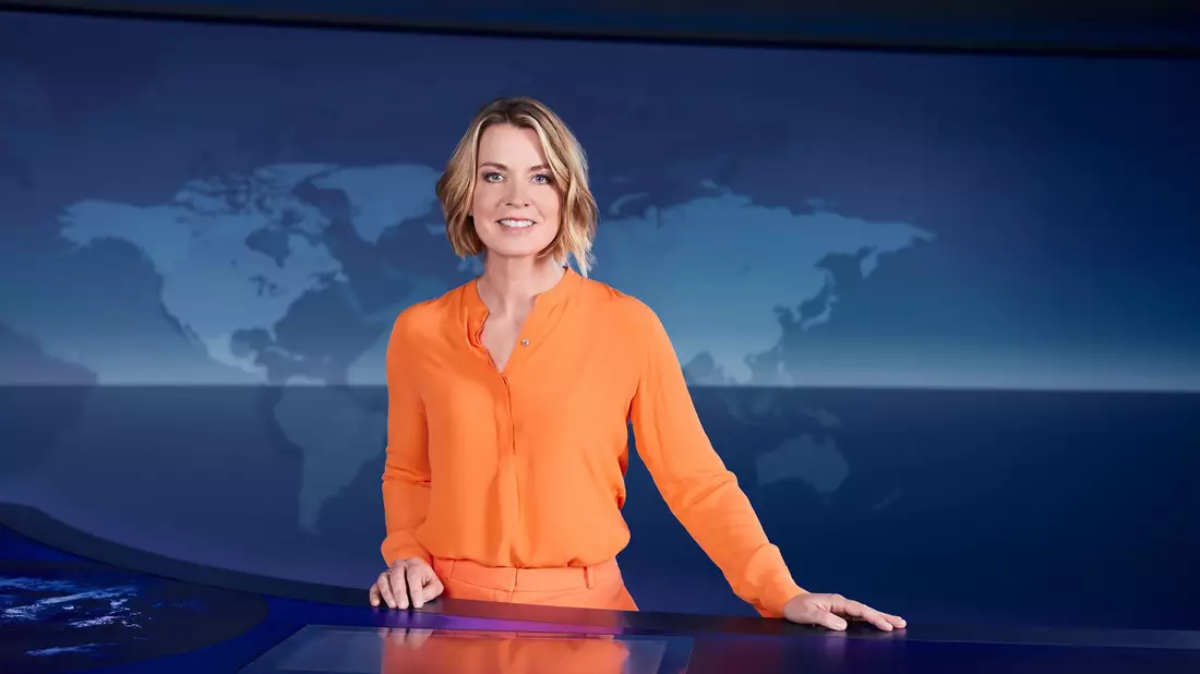 Jessy Wellmer gab ihren Einstand bei den «Tagesthemen». - Bild: Hendrik Lüders/NDR/dpa