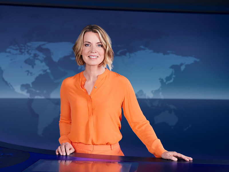 Jessy Wellmer gab ihren Einstand bei den «Tagesthemen». - Foto: Hendrik Lüders/NDR/dpa