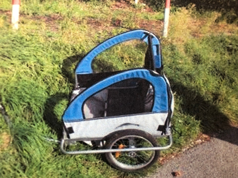 POL-LIP: Detmold. Fahrradanhänger aufgefunden - Eigentümer gesucht. - Foto: presseportal.de