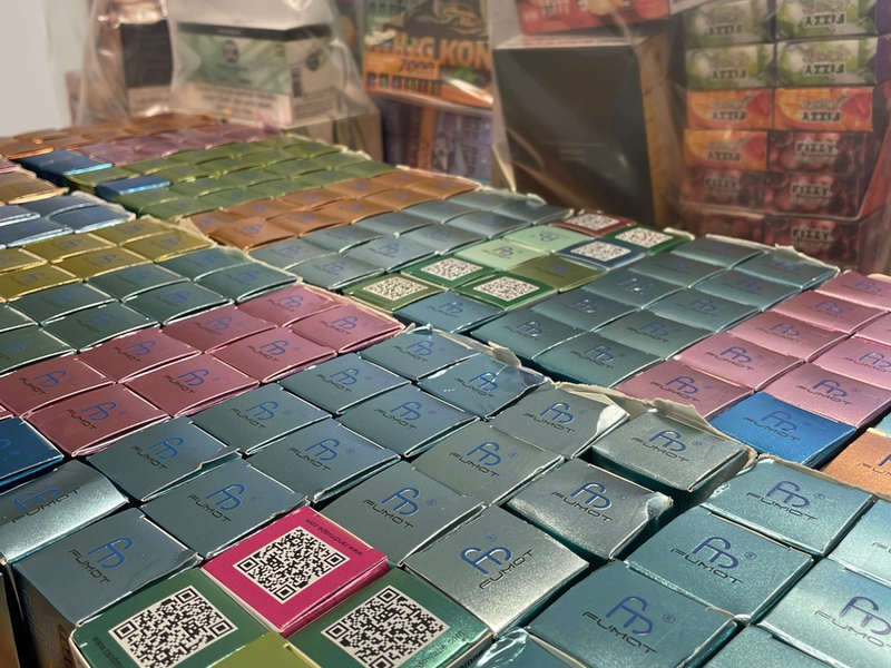 HZA-AC: Zoll stellt 16.500 ml E-Liquids sicher - Foto: presseportal.de