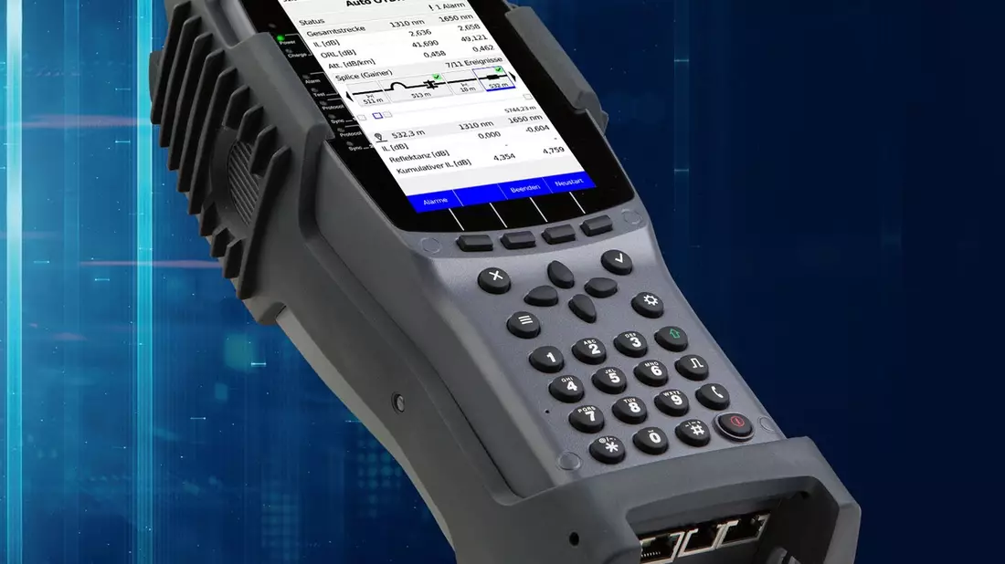 ARGUS® F300: Der Universal Fiber Tester - Bild: presseportal.de