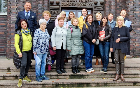 POL-RE: Kreis Recklinghausen: Besuchergruppen aus der Synagoge zu Gast im Polizeipräsidium - Foto: presseportal.de