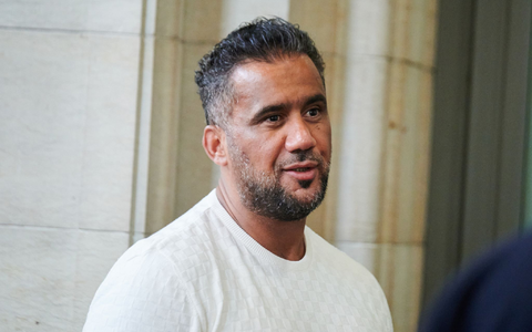 Arafat Abou-Chaker vor Gericht in Berlin. - Foto: Annette Riedl/dpa