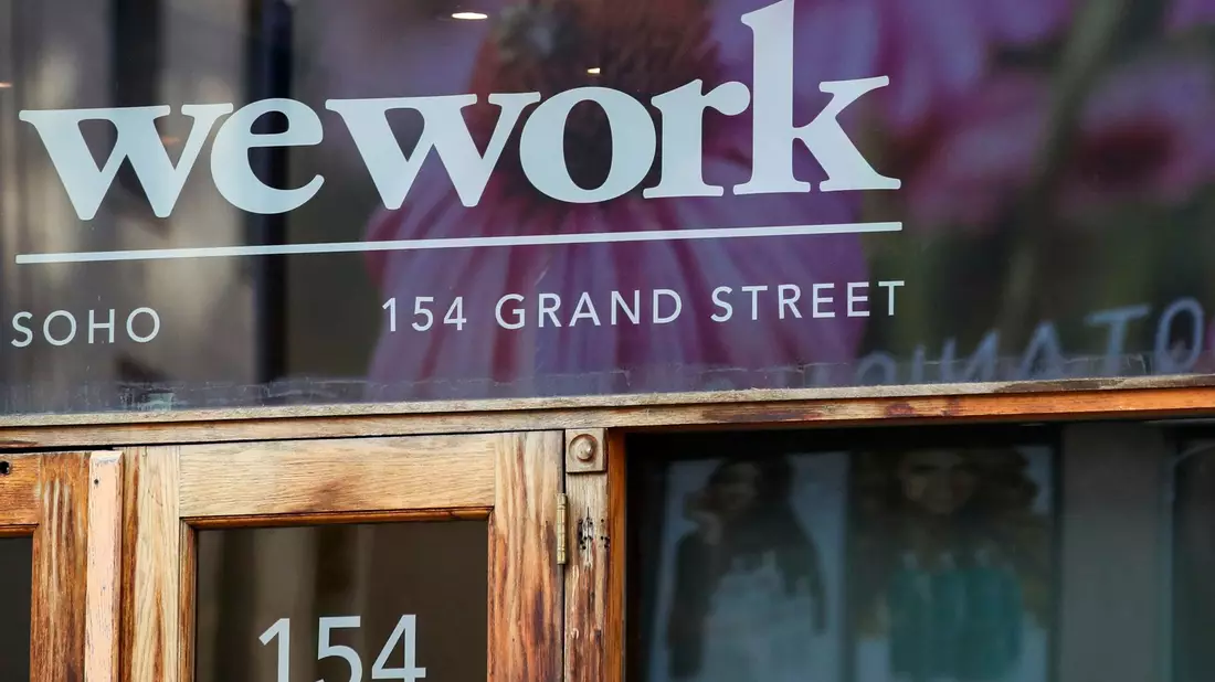 WeWork wurde zu einem mahnenden Beispiel für maßlos überbewertete US-Start-ups. - Bild: Mary Altaffer/AP/dpa