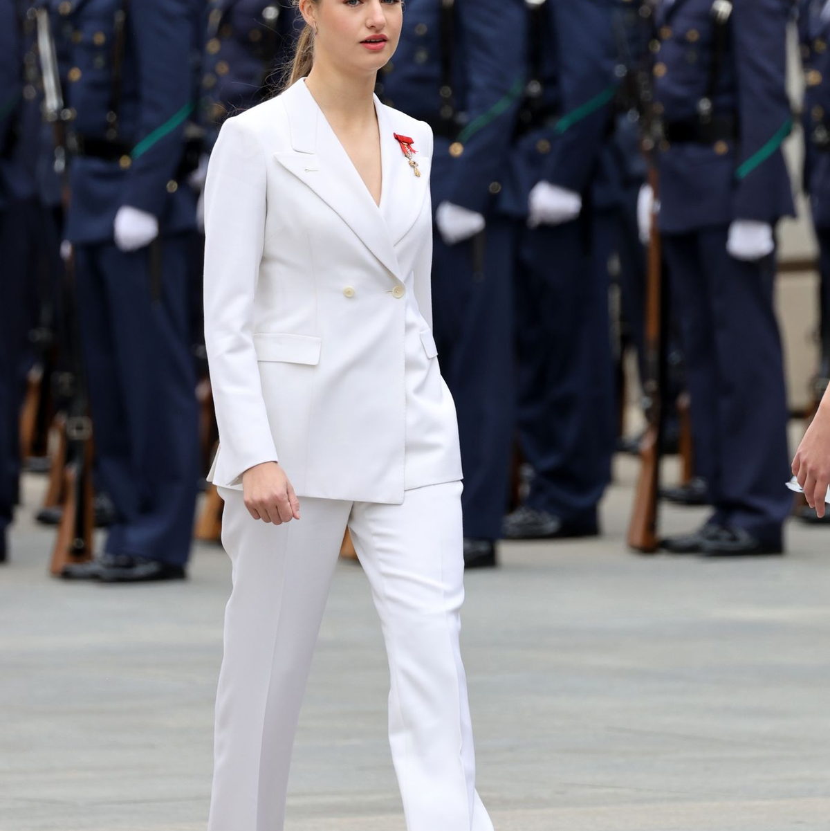 Kronprinzessin Leonor vor ihrer Vereidigung auf die Verfassung in Madrid. - Foto: Raúl Terrel/EUROPA PRESS/dpa