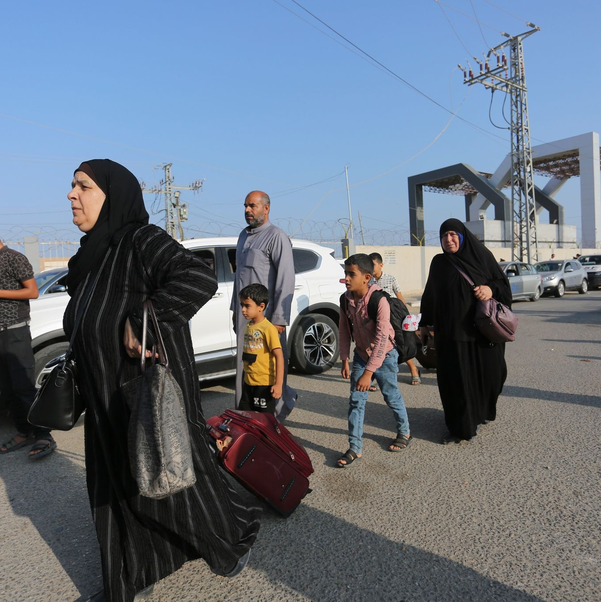 US-Vizepräsidentin Harris bezeichnet die Bedingungen für die Menschen im Gazastreifen als unmenschlich und sprach von einer humanitären Katastrophe. - Foto: Hatem Ali/AP