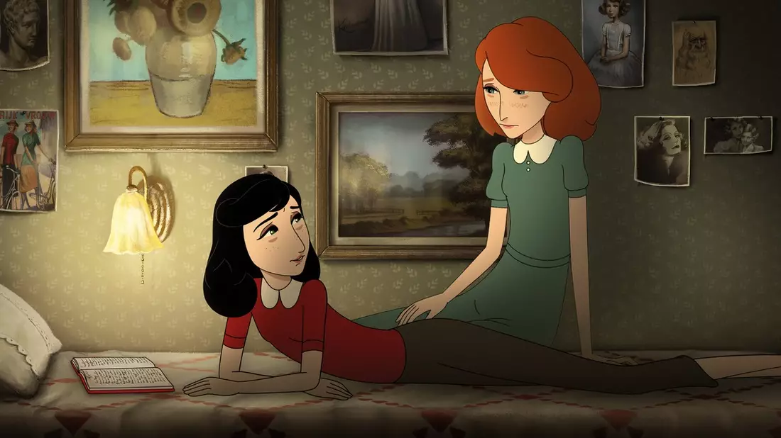 Animationsfilm Wo ist Anne Frank am 4. November 2023 bei KiKA / Filmpremiere mit moderierter Dokumentation und Chat für Kinder - Bild: presseportal.de