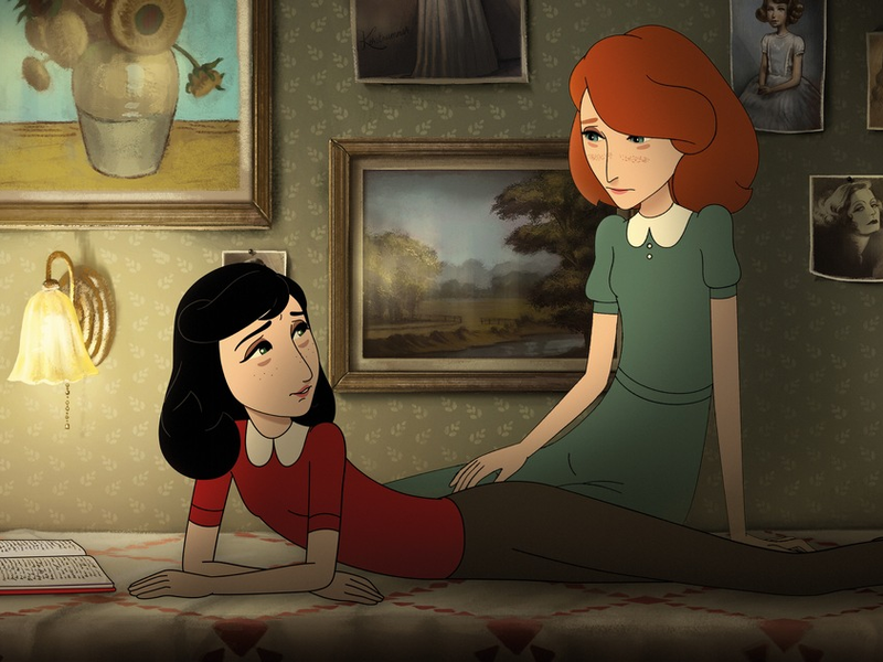 Animationsfilm Wo ist Anne Frank am 4. November 2023 bei KiKA / Filmpremiere mit moderierter Dokumentation und Chat für Kinder - Foto: presseportal.de