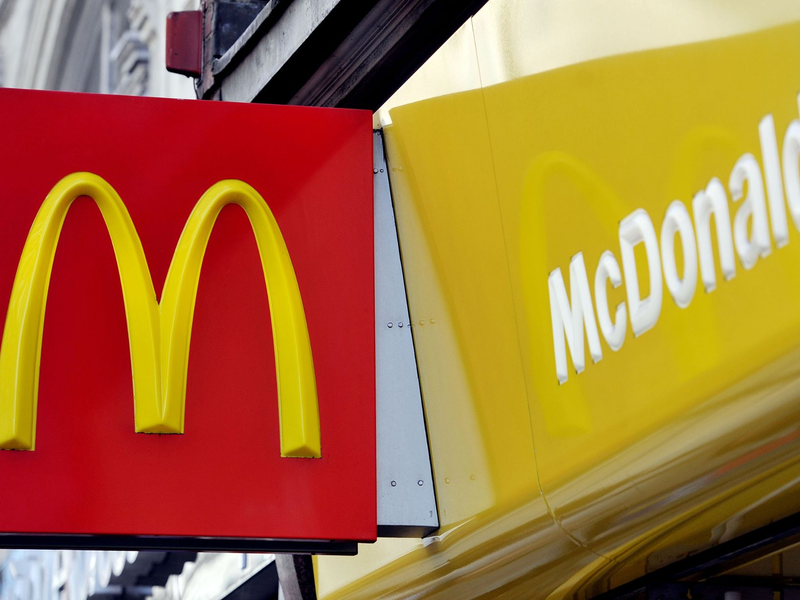 McDonald's hat Vorfälle in Großbritannien verurteilt, bei denen lebende Mäuse in Restaurants geworfen wurden. - Foto: Nick Ansell/PA Wire/dpa