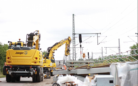 Bauarbeiten an einer Bahnstrecke  (Archiv) - Foto: über dts Nachrichtenagentur