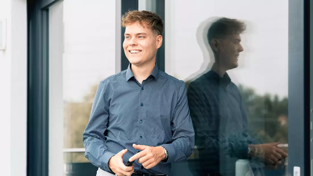 Marwin Gfrörer und Jan Kleinmann von der JMVision GmbH: Zielgerichtetes Personalmarketing mithilfe von Algorithmen - Bild: presseportal.de