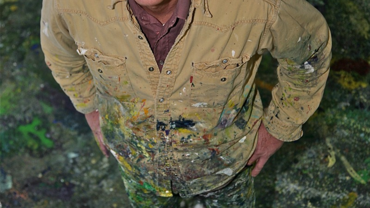 Heftig, genial und 75 Jahre jung - Künstler Bernd Zimmer - Foto: presseportal.de