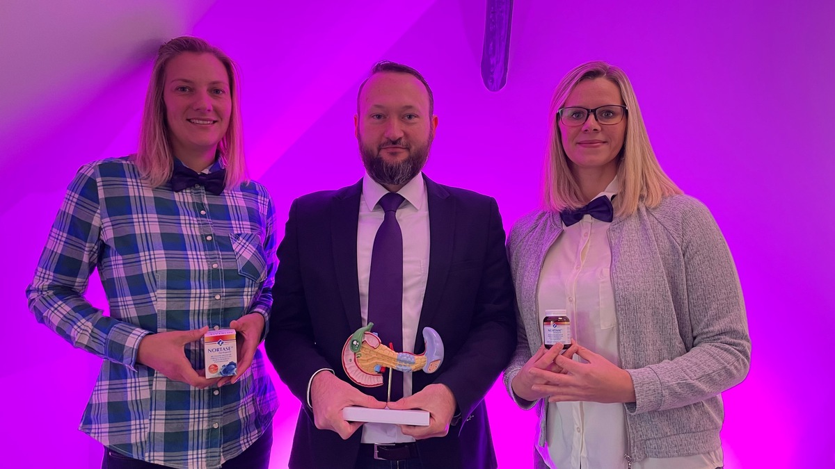 Welt-Pankreaskrebstag am 16.11.2023 / Lila: Ein Zeichen für Bauchspeicheldrüsenkrebs setzen! / Pankreas: Kleines Organ mit wichtigen Funktionen! - Foto: presseportal.de