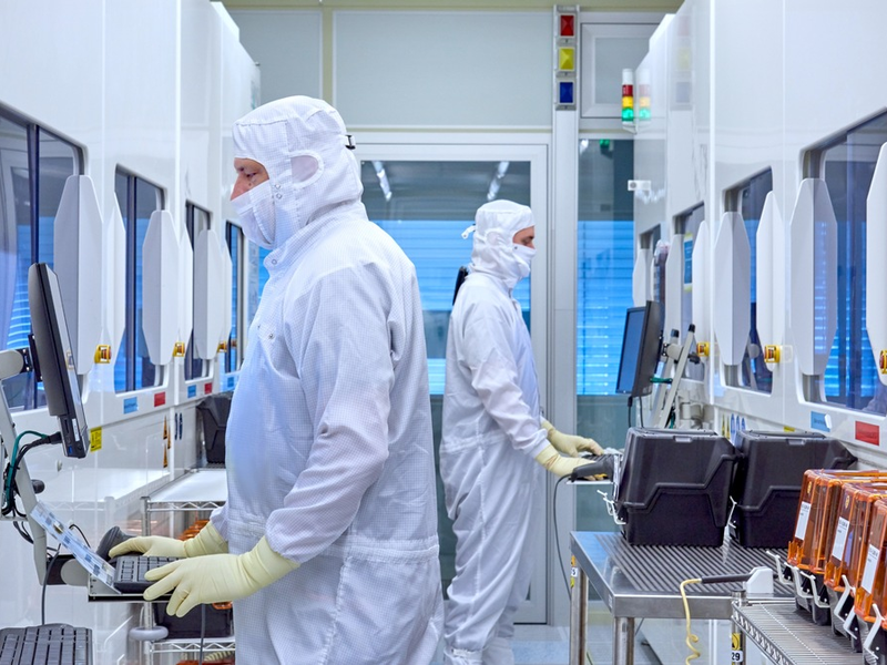 Chiphersteller Vishay setzt auf Zukunft / Bau der neuen 300 mm Fabrik für Halbleiterproduktion in Norddeutschland im Zeitplan / Vorbereitung auf die Transformation im Automobilsektor - Foto: presseportal.de