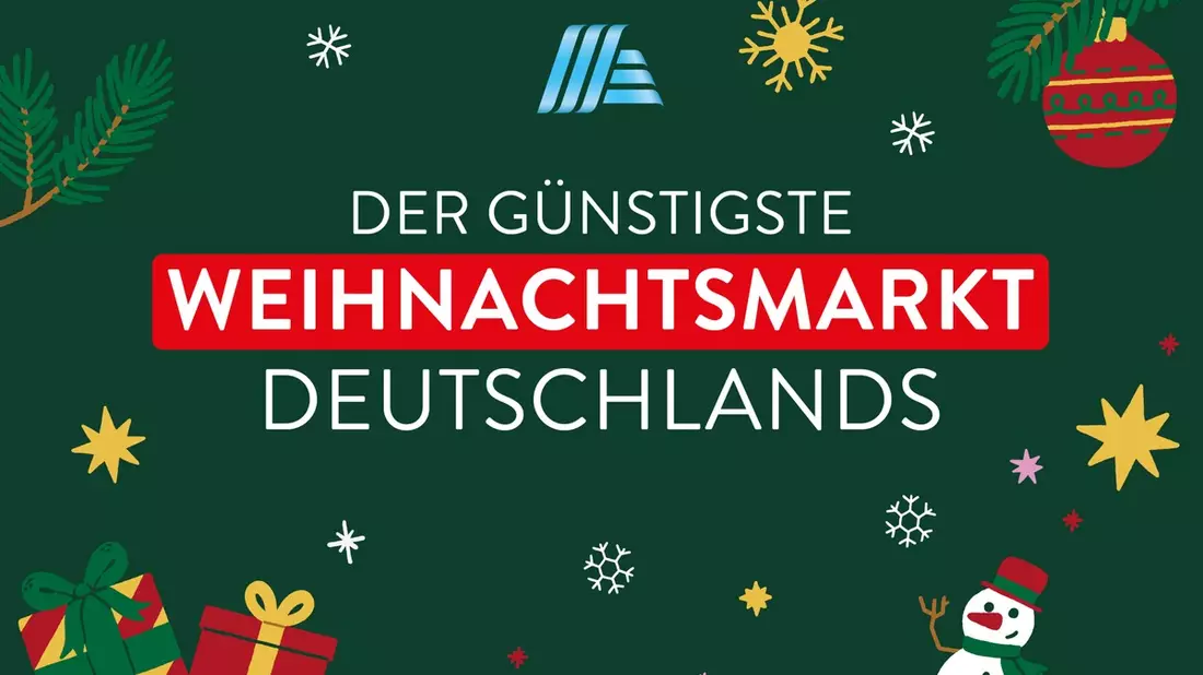 ALDI SÜD eröffnet den günstigsten Weihnachtsmarkt Deutschlands - Bild: presseportal.de