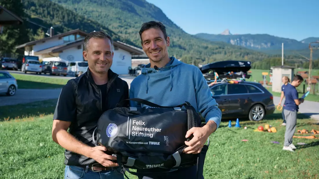 Beweg dich schlau! mit Felix Neureuther und Thule starten Kooperation / Das gemeinsame Ziel: Familien in Bewegung bringen - Bild: presseportal.de