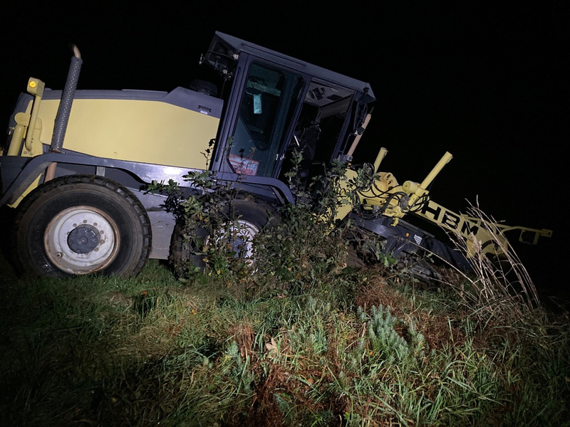 POL-WES: Hünxe - Diebstahl einer Baumaschine - Foto: presseportal.de