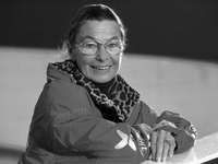 Im DDR-Sport war Jutta Müller eine der schillerndsten und erfolgreichsten Trainerinnen. - Foto: Wolfgang Thieme/dpa-Zentralbild/dpa