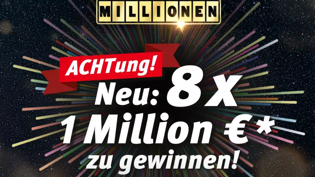 Acht Millionengewinne auf einen Schlag: Lotterie Silvester-Millionen startet - Bild: presseportal.de