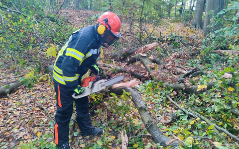 FW-KLE: Sturmtief Emir: Entspannte Lage für die Freiwillige Feuerwehr Bedburg-Hau - Foto: presseportal.de