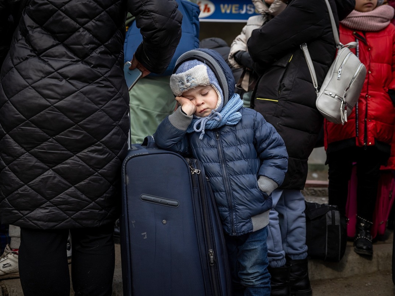 PR-Bild Award 2023: Diakonie Katastrophenhilfe gewinnt mit dem Bild Flucht aus der Ukraine - Foto: presseportal.de