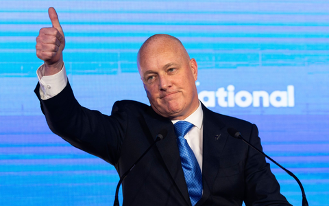 Das konservative Bündnis der National Party von Christopher Luxon mit den Rechtsliberalen kommt nicht auf die erforderliche Stimmenmehrheit. - Foto: Brett Phibbs/AP/dpa
