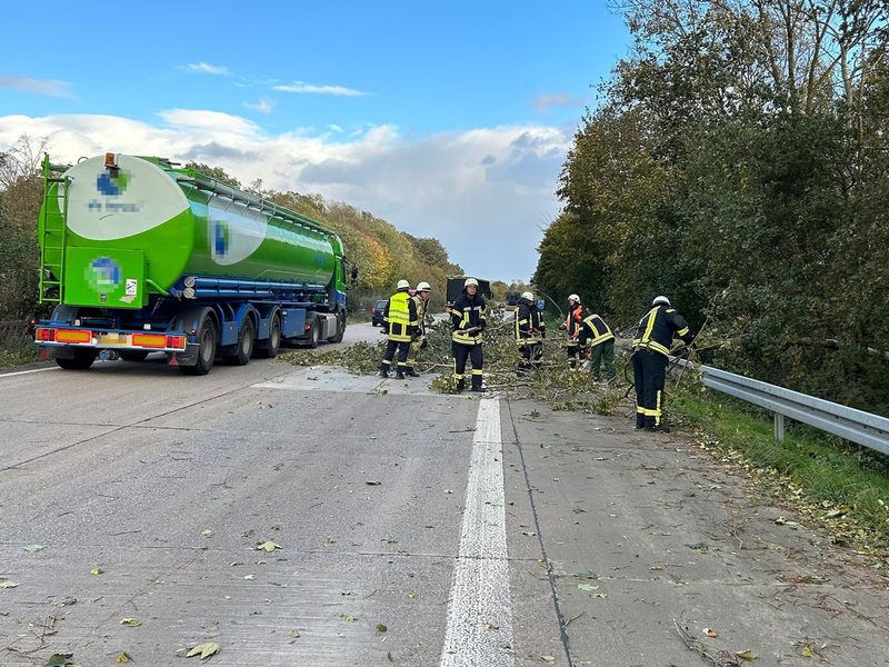 FF Goch: Sturmbilanz: 21 Einsätze für die Feuerwehr Goch - Foto: presseportal.de