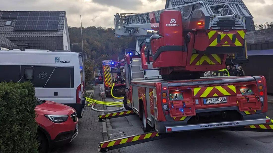 FW-AR: Aggregat löst Kellerbrand aus - Bild: presseportal.de