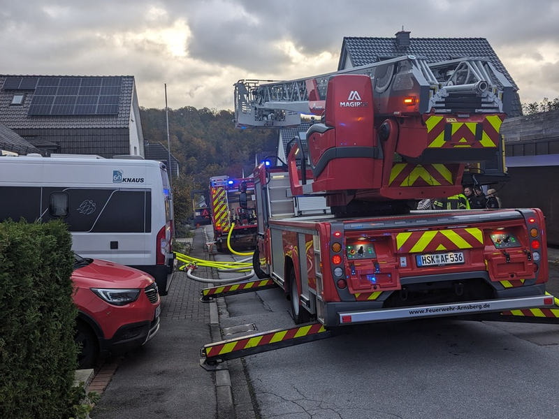 FW-AR: Aggregat löst Kellerbrand aus - Foto: presseportal.de