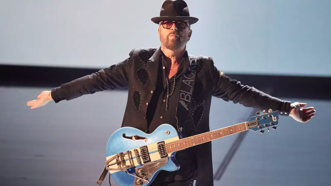 Dave Stewart feiert das 40-jährige Jubiläum des Eurythmics-Hits «Sweet Dreams» mit einer Tour. - Bild: picture alliance / Georg Wendt/dpa