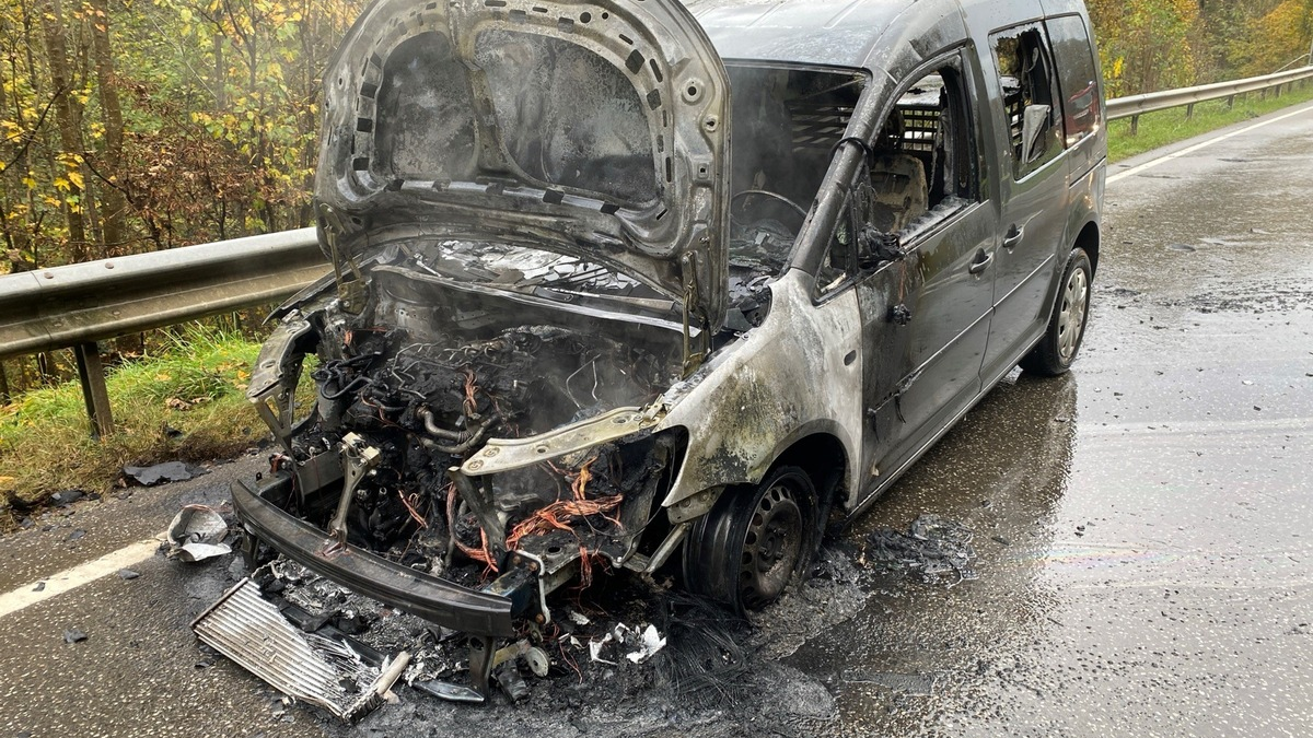 POL-PDKL: PKW-Brand - Foto: presseportal.de