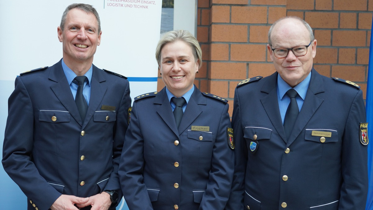 PP-ELT: Polizeidirektorin Nicole Fricker ist neue stellvertretende Leiterin des Polizeipräsidiums Einsatz, Logistik und Technik - Foto: presseportal.de