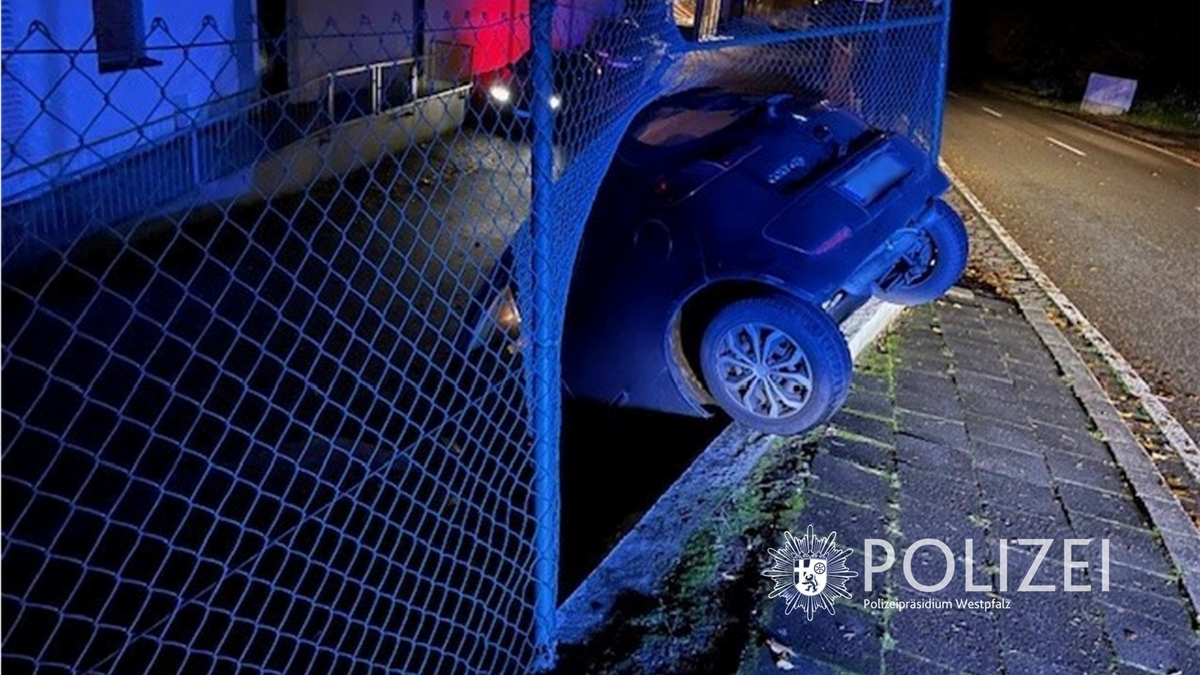 POL-PPWP: Im Drogenrausch Unfall verursacht - Foto: presseportal.de