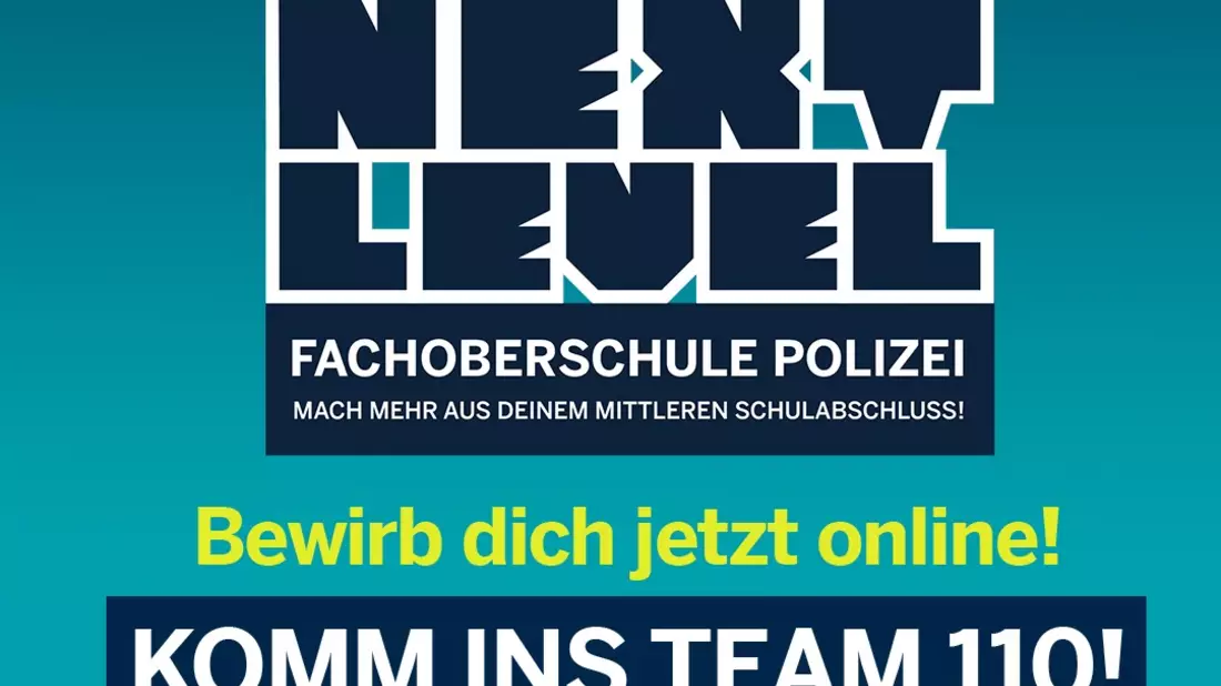 POL-ME: Der Countdown läuft - Jetzt bewerben für die Fachoberschule Polizei - Kreis Mettmann - 2311009 - Bild: presseportal.de