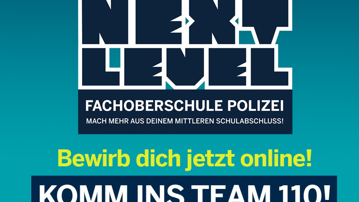 POL-ME: Der Countdown läuft - Jetzt bewerben für die 