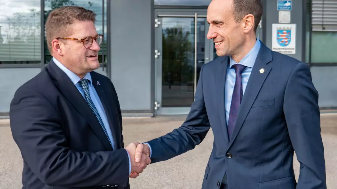POL-LDK: Marco Bärtl ist der neue Vizepräsident im Polizeipräsidium Mittelhessen - Bild: presseportal.de