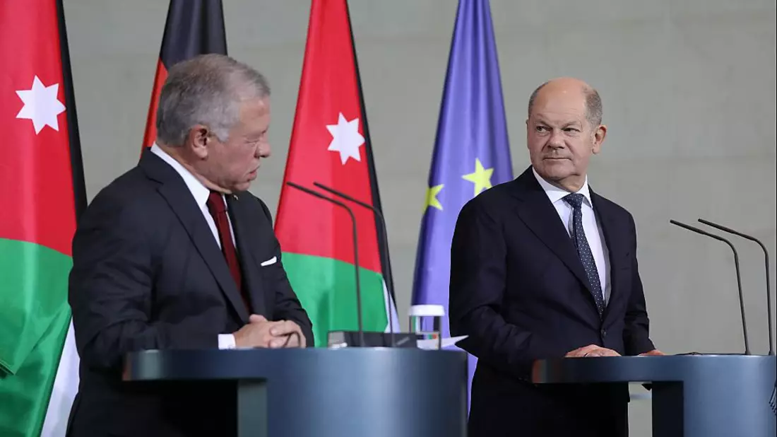 Abdullah II. bin al-Hussein und Olaf Scholz (Archiv) - Bild: über dts Nachrichtenagentur