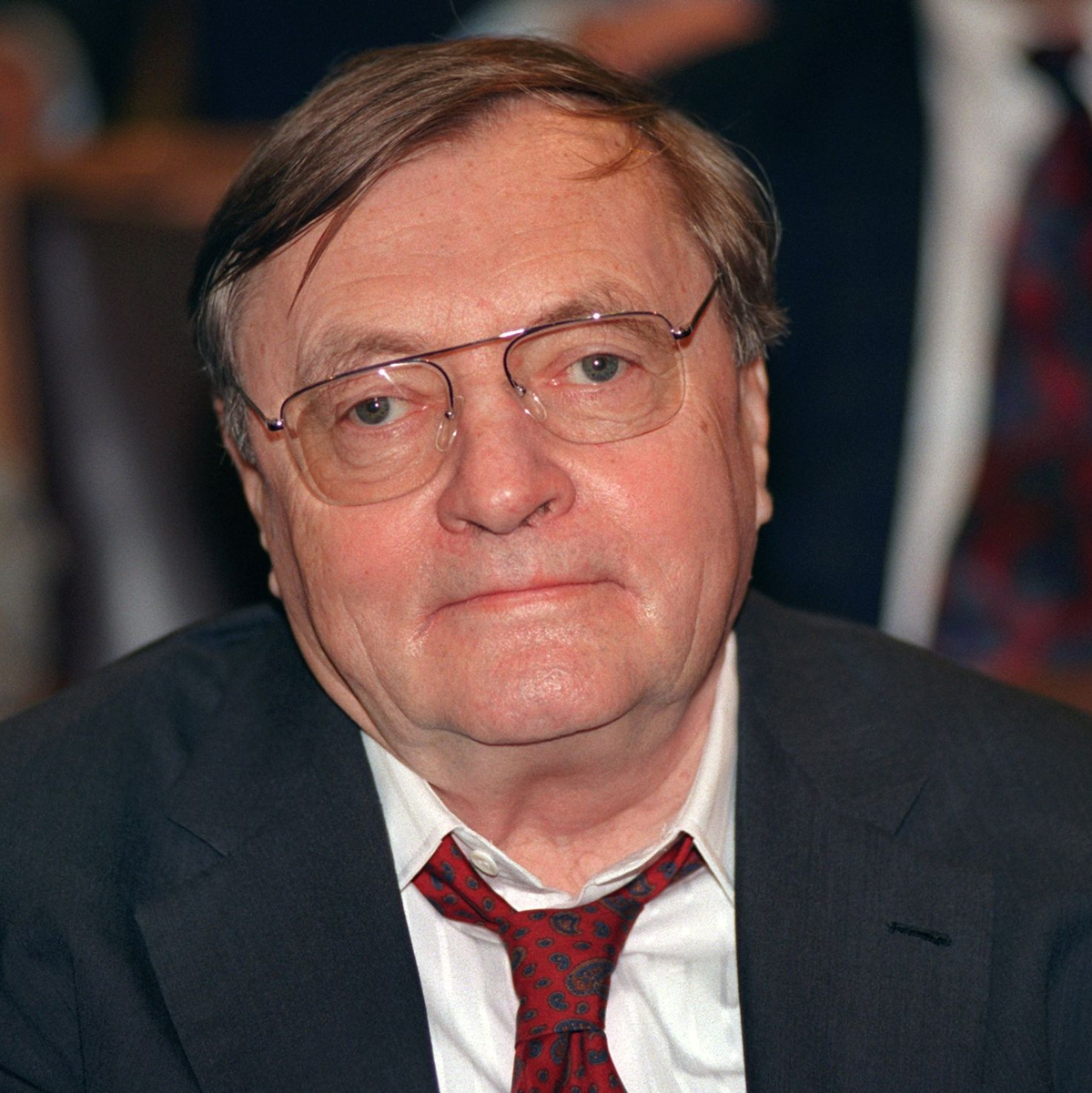 Der deutsche Publizist und Herausgeber des Hamburger Nachrichtenmagazins «Der Spiegel», Rudolf Augstein gilt als streitbarer Geist. - Foto: Werner Baum/dpa