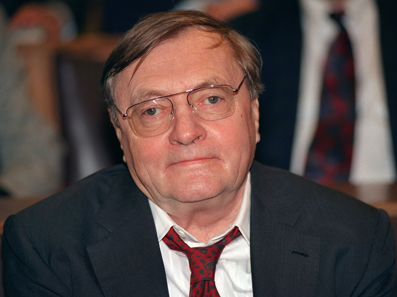 Der deutsche Publizist und Herausgeber des Hamburger Nachrichtenmagazins «Der Spiegel», Rudolf Augstein gilt als streitbarer Geist. - Foto: Werner Baum/dpa