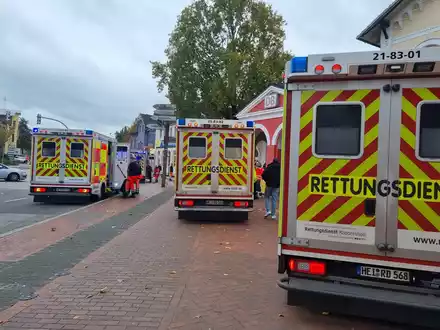 RKiSH: Rangierunfall im Bahnhof Itzehoe - Foto: presseportal.de