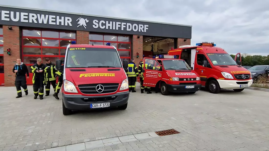 FFW Schiffdorf: Feuerwehr unterstützt bei Personensuche - Bild: presseportal.de