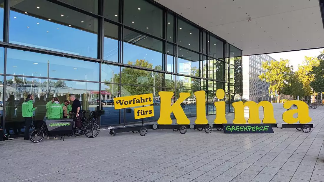 Greenpeace-Protest für Klimaschutz (Archiv) - Bild: über dts Nachrichtenagentur