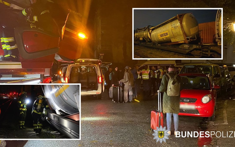 Bundespolizeidirektion MĂŒnchen: Bahn nach Oberleitungsschaden evakuiert / Bundespolizei ermittelt nach hohem Sachschaden wegen gefĂ€hrlichem Eingriff in den Bahnverkehr - Foto: presseportal.de Bundespolizeidirektion MĂŒnchen: Bahn nach Oberleitungsschaden evakuiert / Bundespolizei ermittelt nach hohem Sachschaden wegen gefĂ€hrlichem Eingriff in den Bahnverkehr - Foto: presseportal.de