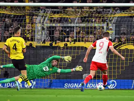 Kane führt die Bundesliga-Torschützenliste mit 14 Treffern an. - Foto: Federico Gambarini/dpa