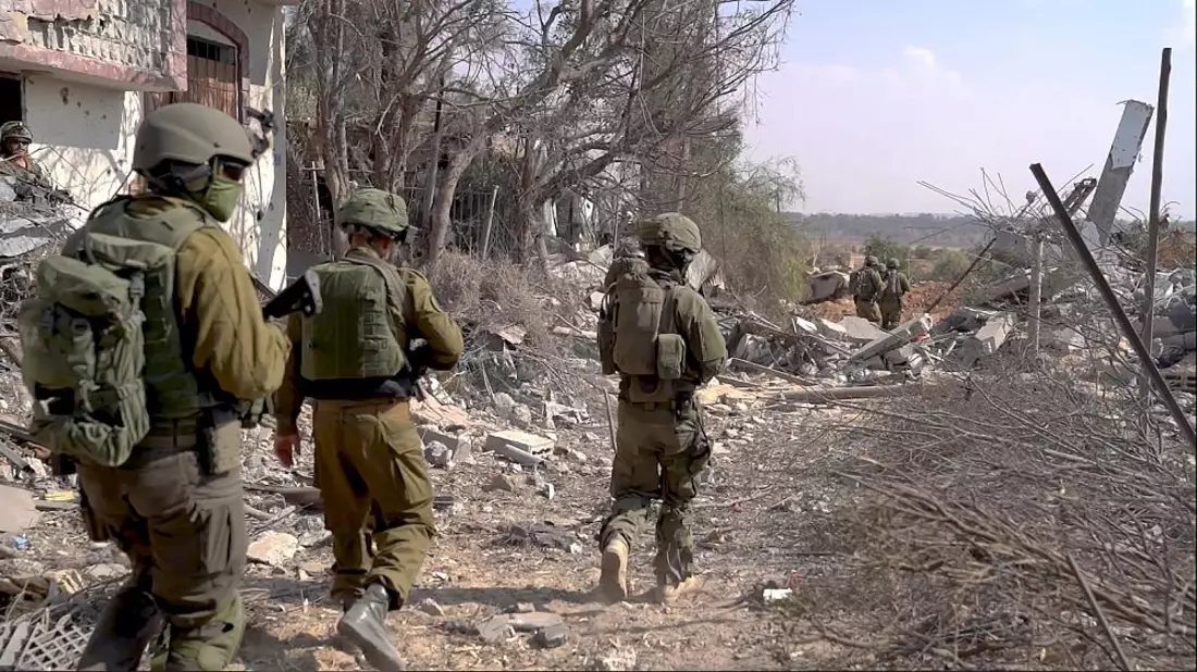 Israelische Armee im Gazastreifen - Bild: IDF,  Text: über dts Nachrichtenagentur